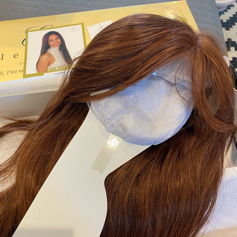 100% Premium Human Hair Wig by Eleganté.